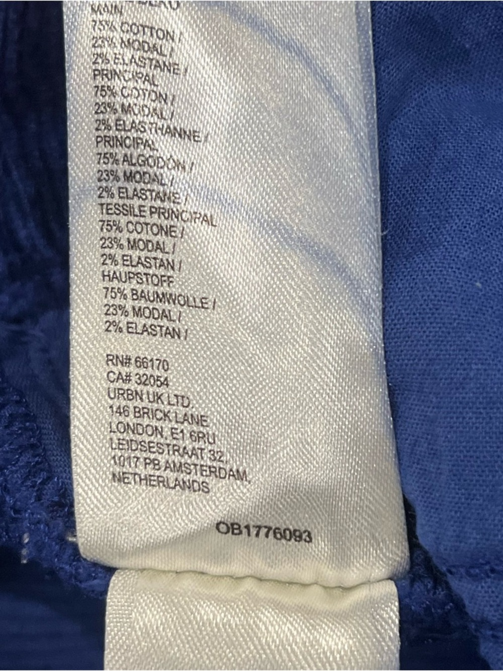 Anthropologie x Pilcro The Yaya Mid-Rise Corduroy Crop Flare Jeans Blue 31 - Picture 12 of 16